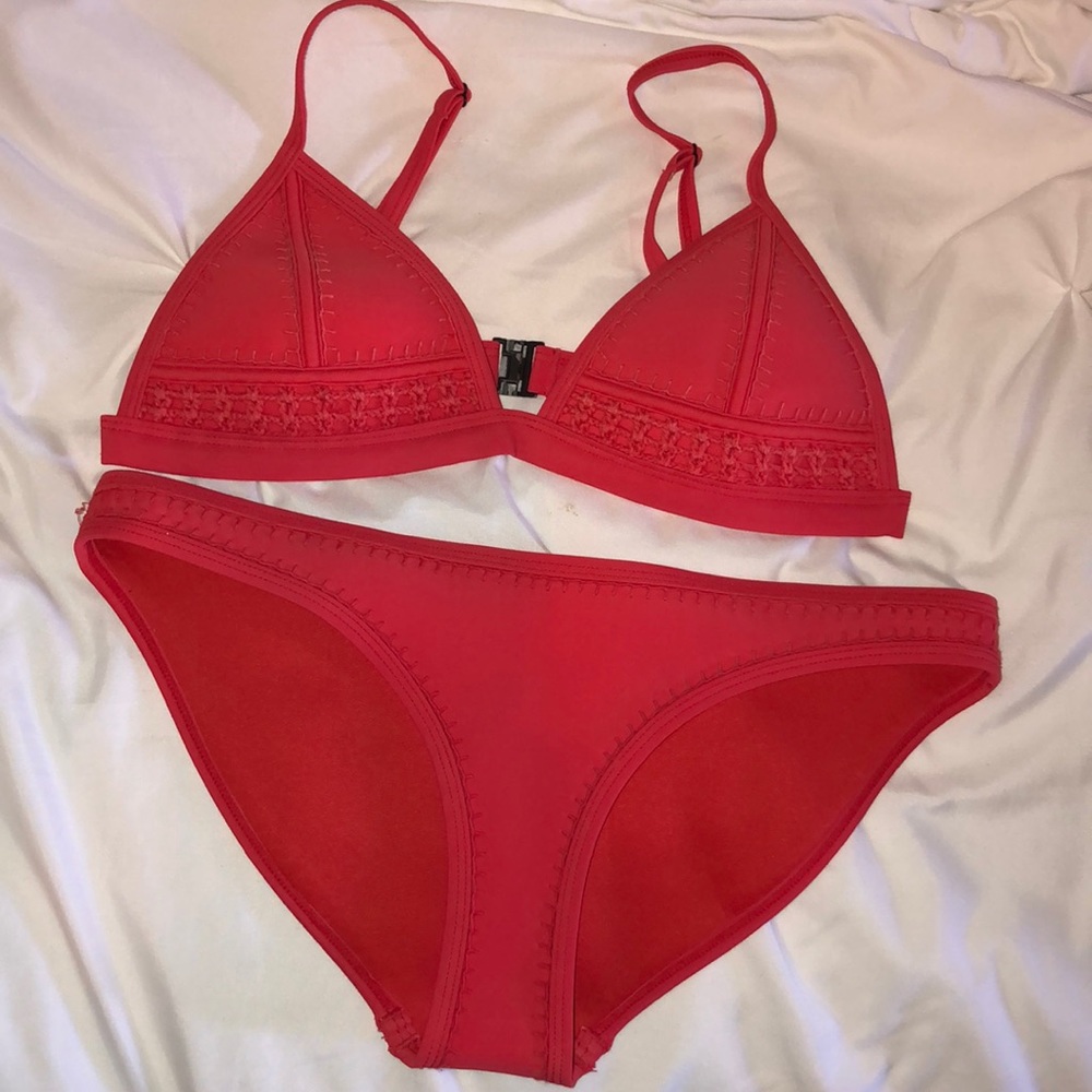 Triangl Gigi red bikini